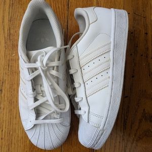 Adidas superstar kids white